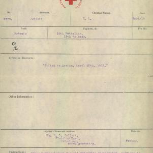 Soldier packet page