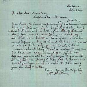 Soldier packet page
