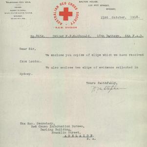 Soldier packet page