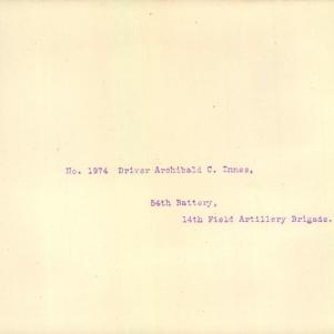 Soldier packet page