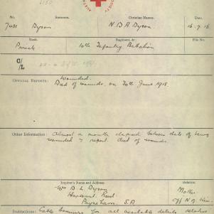 Soldier packet page