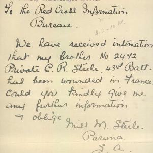 Soldier packet page