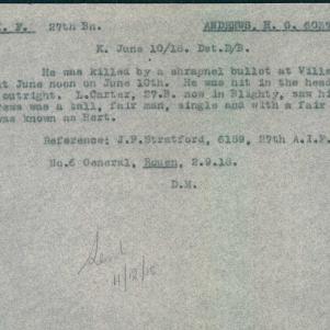 Soldier packet page