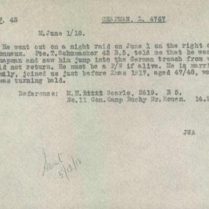 Soldier packet page