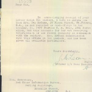 Soldier packet page