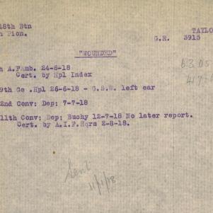 Soldier packet page