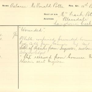 Soldier packet page