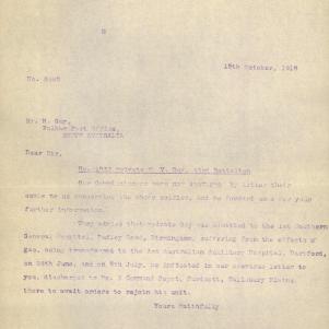 Soldier packet page