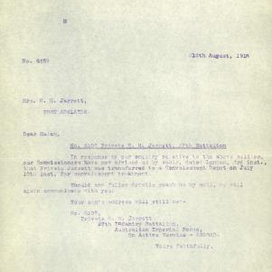 Soldier packet page