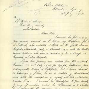 Soldier packet page