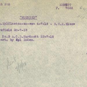 Soldier packet page