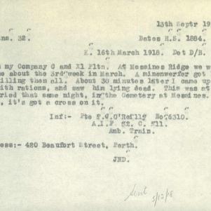 Soldier packet page