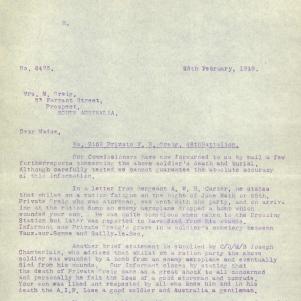 Soldier packet page