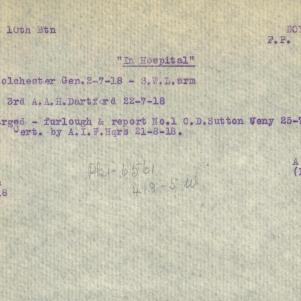 Soldier packet page