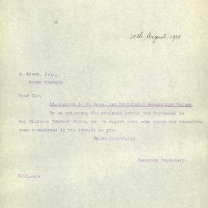 Soldier packet page