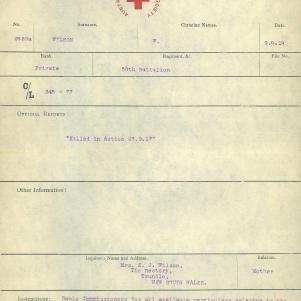 Soldier packet page