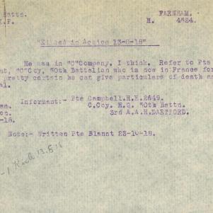 Soldier packet page