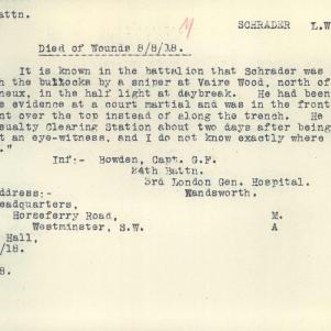 Soldier packet page