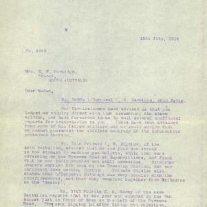 Soldier packet page