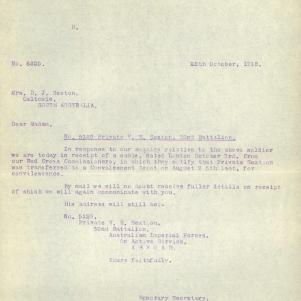 Soldier packet page