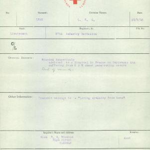 Soldier packet page