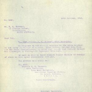 Soldier packet page