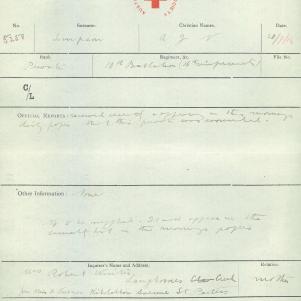 Soldier packet page
