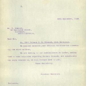 Soldier packet page