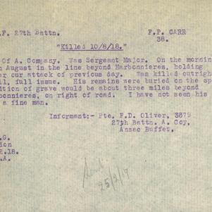 Soldier packet page