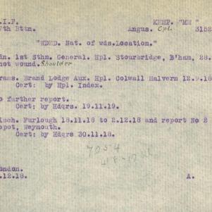 Soldier packet page