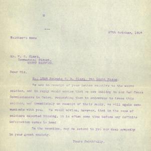 Soldier packet page