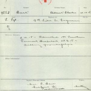 Soldier packet page