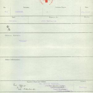 Soldier packet page