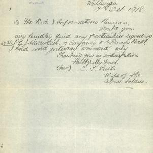 Soldier packet page