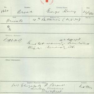 Soldier packet page