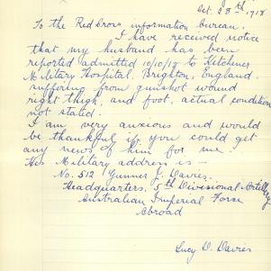 Soldier packet page