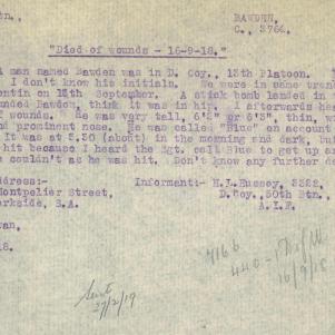 Soldier packet page