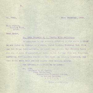 Soldier packet page