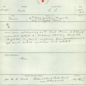 Soldier packet page