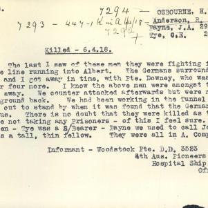Soldier packet page
