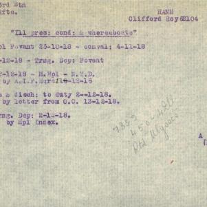 Soldier packet page