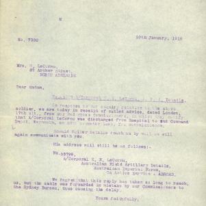 Soldier packet page