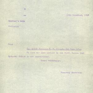 Soldier packet page