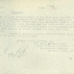Soldier packet page