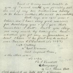 Soldier packet page