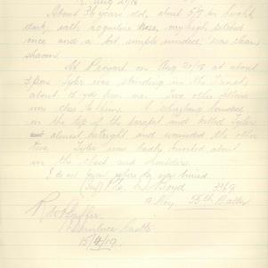 Soldier packet page