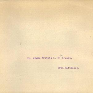 Soldier packet page