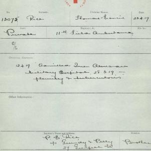 Soldier packet page
