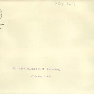 Soldier packet page