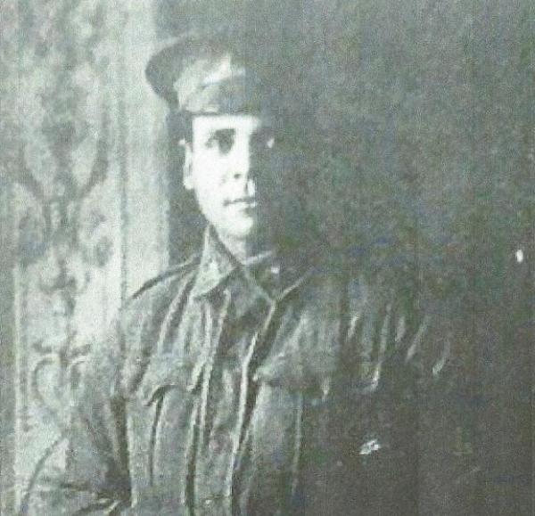 Andrew James Enoch Rankine in uniform